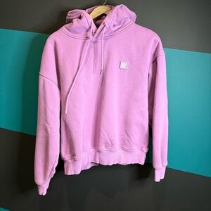 Acne Purple hoodie Cozy Cotton
